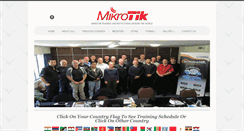 Desktop Screenshot of mikrotiktrainer.com